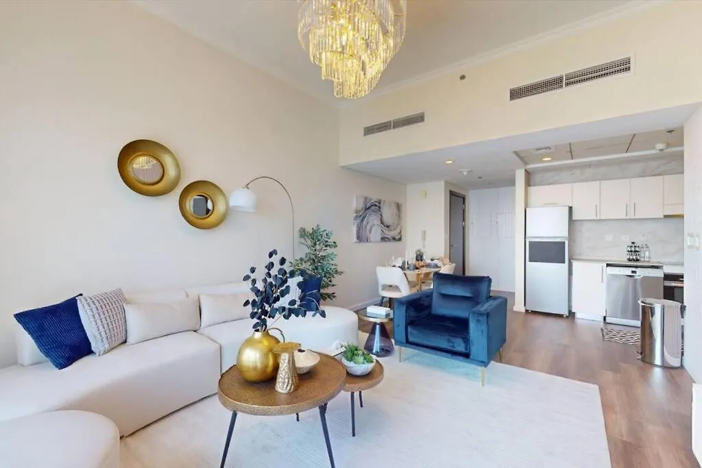 Apartment Spacious 1 Bedroom Marina View Dubai